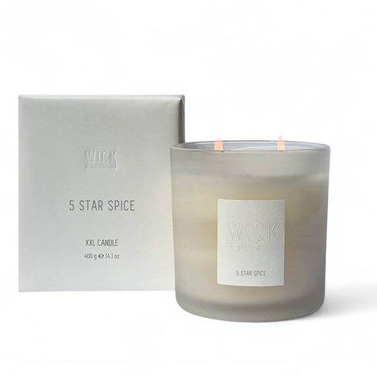 XXL Glass Candle // 5 Star Spice // 500 ml