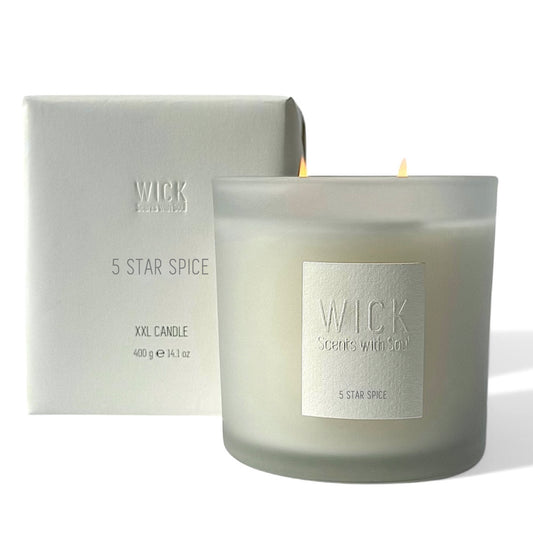 XXL Glass Candle // 5 Star Spice // 500 ml