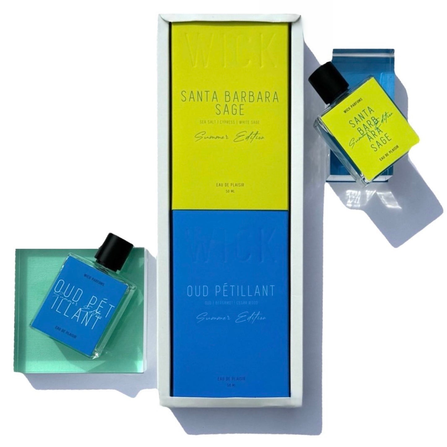 Eau de Plaisir Duo // Oud Péttilant & Santa Barbara Sage // Gift Set