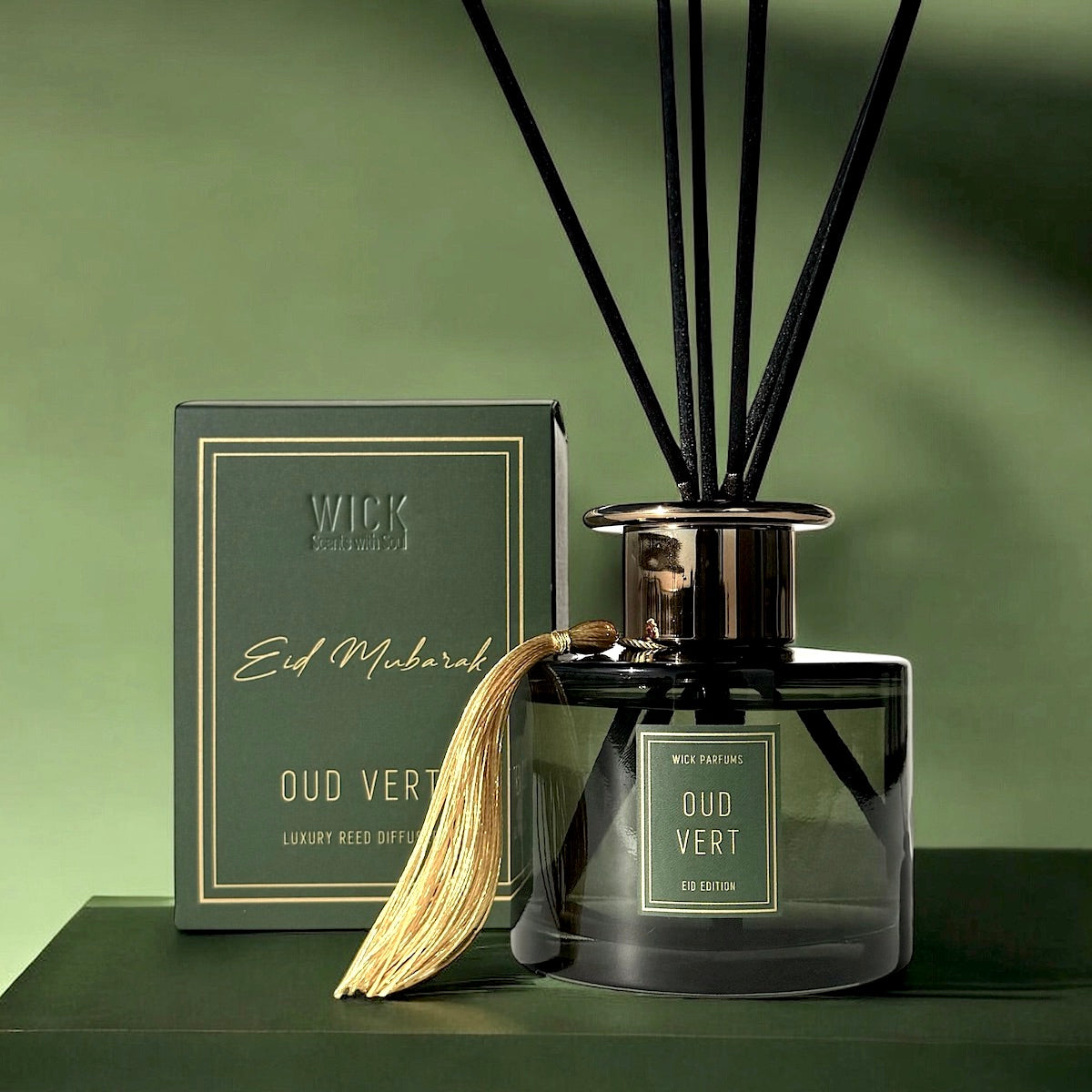 Eid Collection // Reed Diffuser // Oud Vert // 150 ml