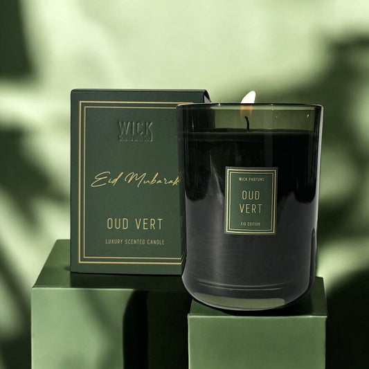 Eid Collection // Candle // Oud Vert // 250 ml