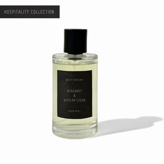 Room & Linen Mist  // Bergamot & African Cedar // 100 ml x 6